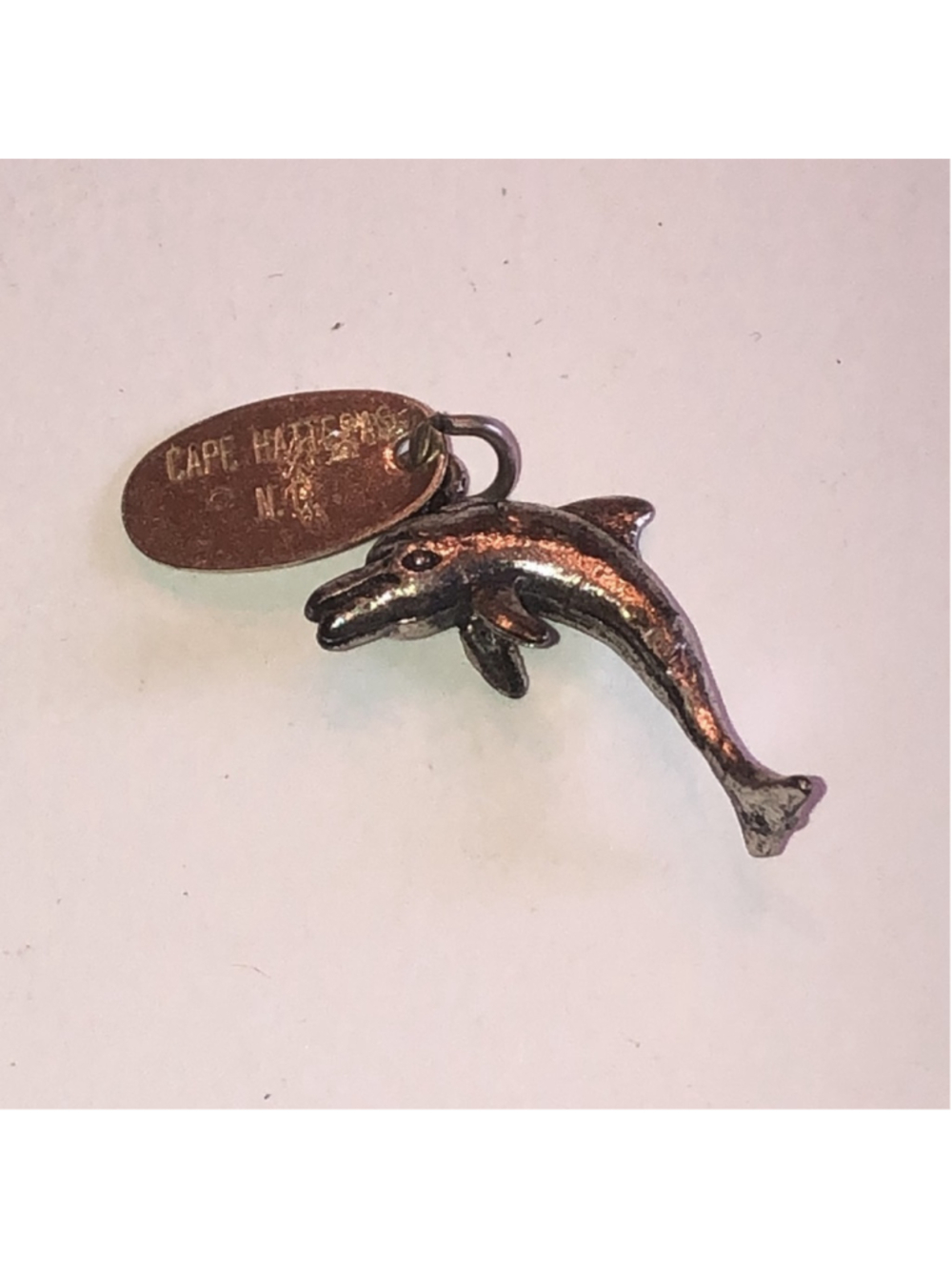 Cape Hatteras NC Sterling Silver Vintage Collectible Bracelet Charm